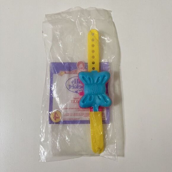 VTG Polly Pocket Bracelet 1994 McDonald’s Happy Meal Toy New Sealed #4 Mattel - Picture 3 of 5